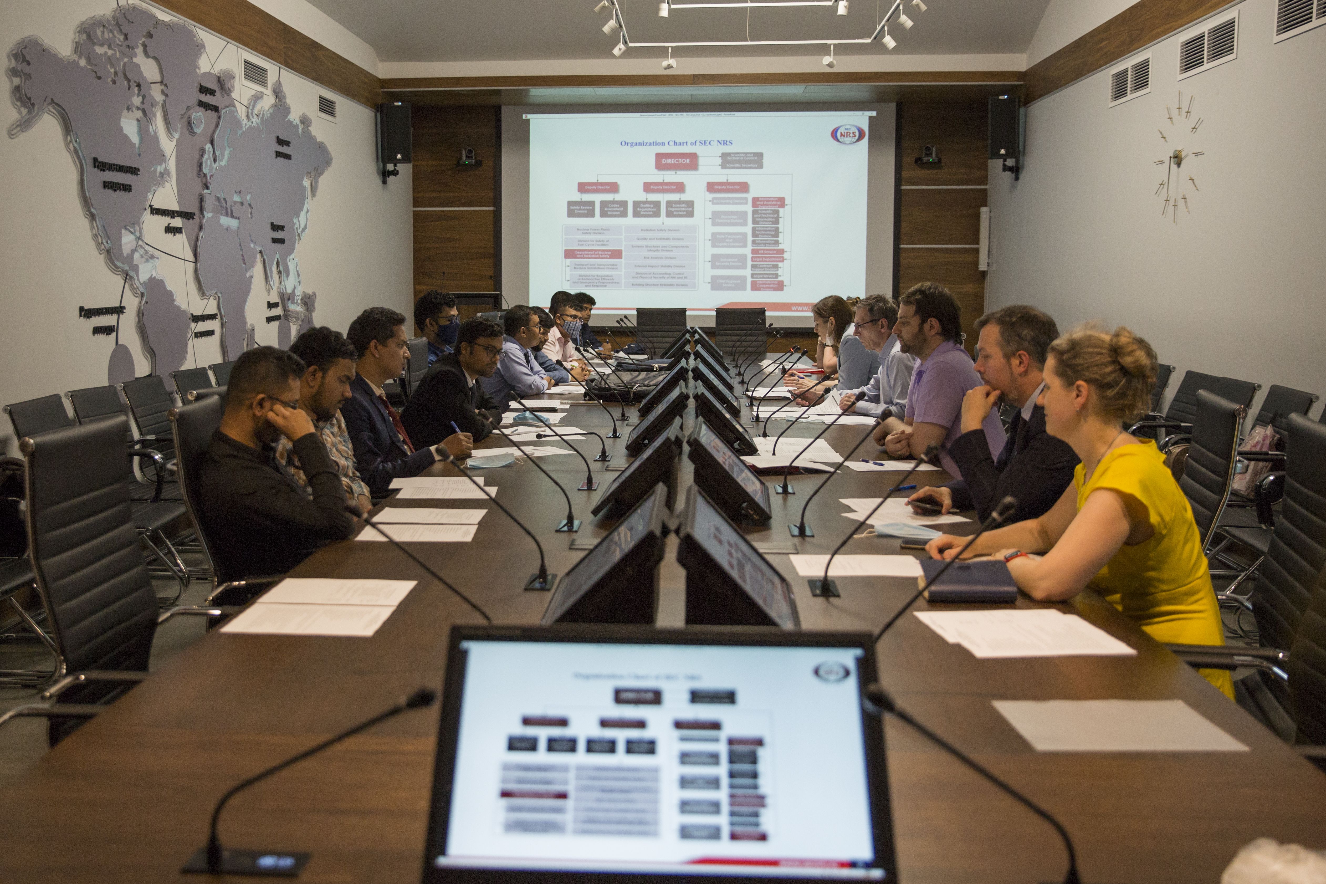 ФБУ «НТЦ ЯРБ» с ознакомительным визитом посетила делегация Органа регулирования атомной энергии Бангладеш (BAERA)